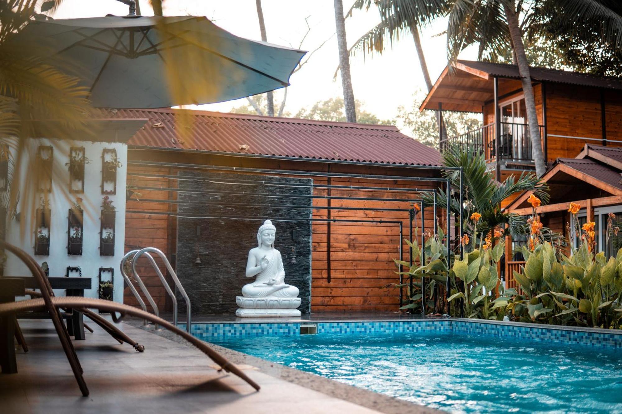 Tranquill Riverside Luxury Cottages With Bathtub, Candolim Exterior photo